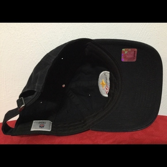 PITTSBURGH Steelers NFL Castrol Oil Hat Black Cap - Picture 6 of 7